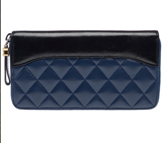 Image 1 of Accessoire CHANEL en Cuir Bleu Marine - 103258