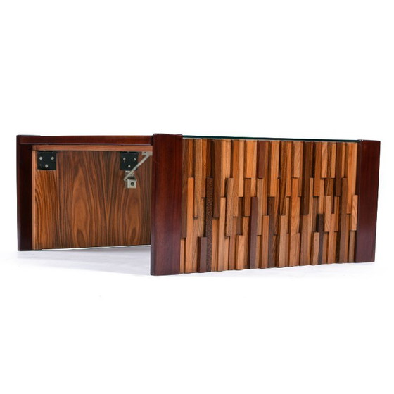 Image 1 of Percival Lafer Brutalist Parkett Niedrigprofil Brasilianisch Modern Beistelltische