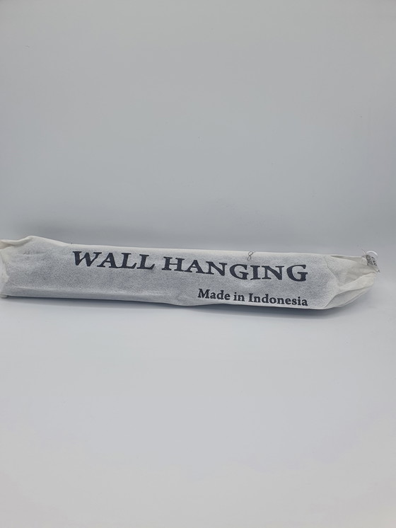 Image 1 of Een Unieke Wanddecoratie of Meditatiebanner met een Levensbeschouwelijke Uitspraak