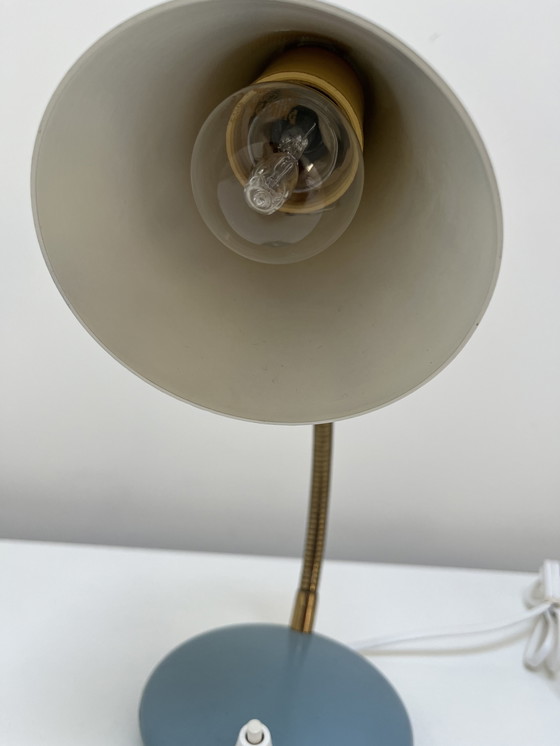 Image 1 of Lampada da scrivania vintage azzurra, anni '60