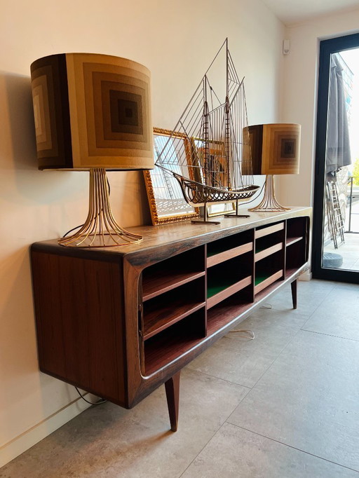 Danish rosewood cabinet from Skive (1970s)