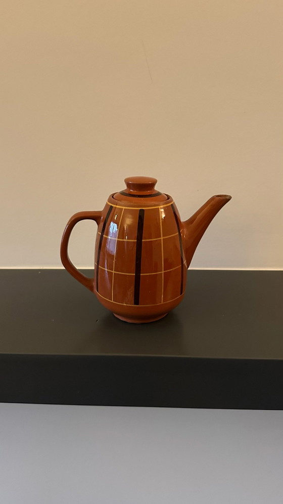 Vintage ceramic teapot – Rheinsberg DDR – VEB Steingutfabrik Rheinsberg, Crockery (photo 4 of 5)