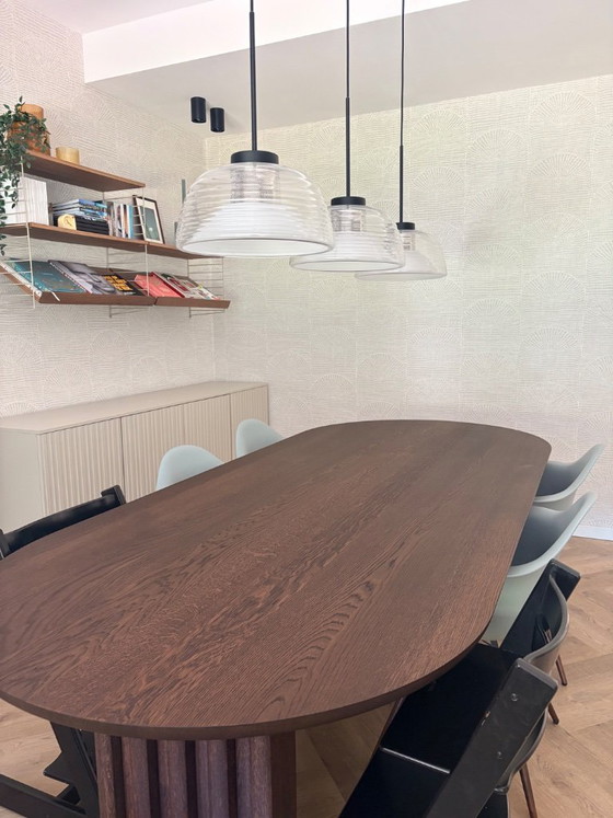 Image 1 of 3x Muuto two layer hanglamp zwart