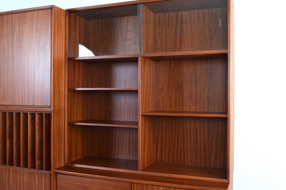 Image 1 of Mobile da parete in teak MTP Mid-Century di M. Grabiński per IKEA, set da 3