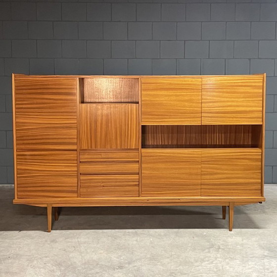 Image 1 of Vintage XL highboard - walnut - 1960s