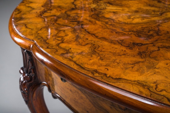 Escritorio Tocador Antiguo Louis Philippe de Nogal, 1860 – Wood (photo 3 of 28)