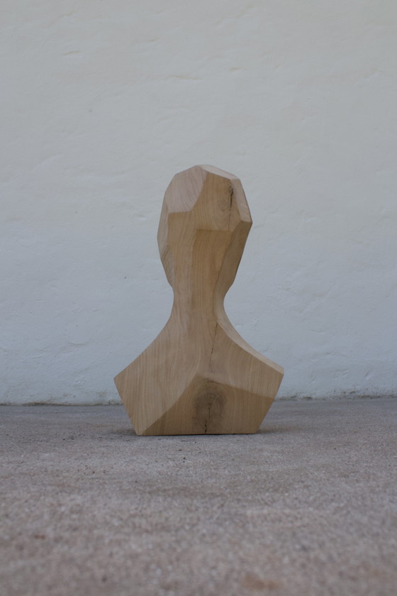 Büste XII – Bildhauerei, Holz (photo 3 of 7)