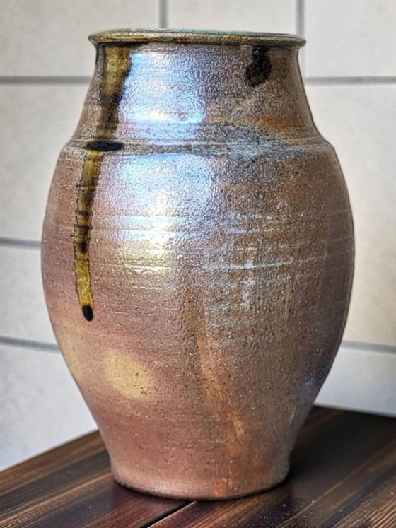 Vaso in gres Jean-Michel Doix / Puisaye – Vasi, Porcelain, Brutalist (photo 10 of 10)