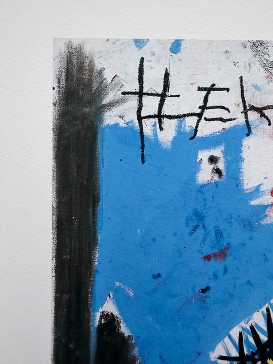 Image 1 of Jean Michel Basquist (1960-1988), Sin título (Calavera), 1981, Derechos de autor de Jean Michel Basquiat, Licencia de Artestar