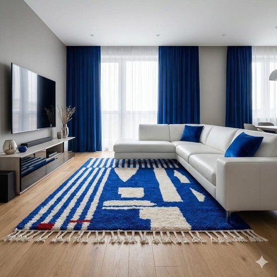 Alfombra de lana natural hecha a mano, 200 cm x 300 cm. – Wool (photo 3 of 5)