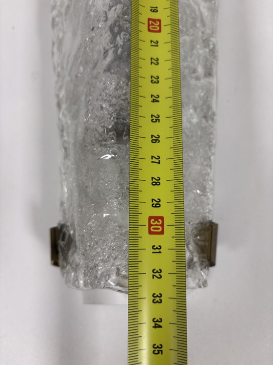 Set Hillebrand Apliques de cristal de hielo Modelo 8529 – Hillebrand leuchten, Glass (photo 9 of 13)