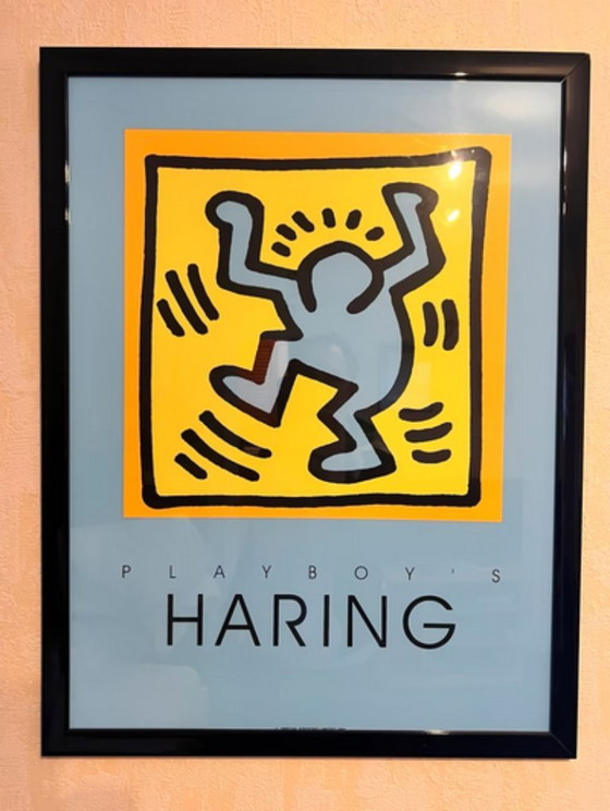 Image 1 of Keith Haring Playboy Silk Screens (framed)