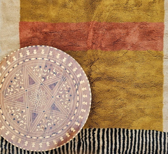 Image 1 of Marokkaans wollen tapijt, Beni ourain, 300x200cm
