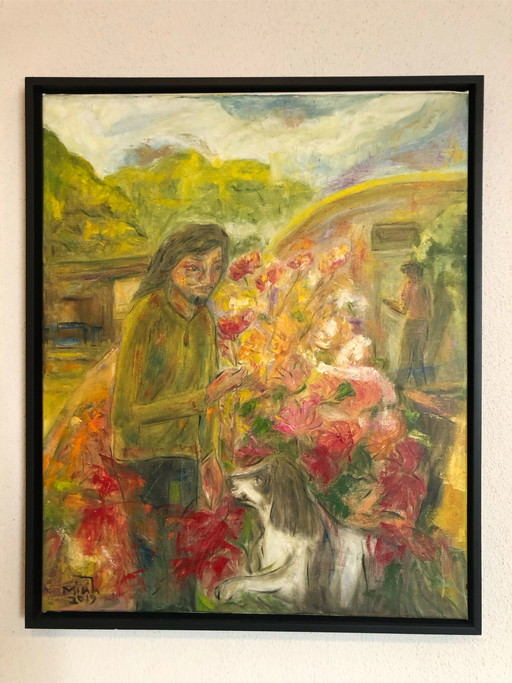 - Le jardin fleuri