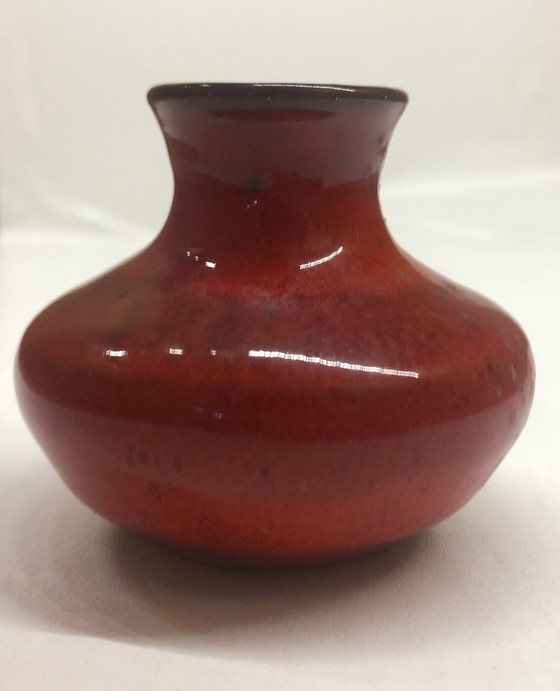 Image 1 of Vaso in ceramica rossa vintage