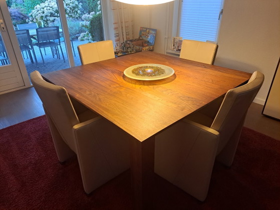 Tavolo da pranzo moderno e 4 poltrone da pranzo – Art of Living, Set da pranzo, Wood (photo 3 of 5)