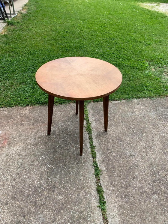 Mid-Century Beistelltisch, 1960er Jahre – Beistelltische, Holz, Mid Century Modern (photo 4 of 6)