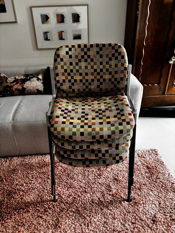 Image 1 of 4x Porte en acier Castelli DSC106 Giancarlo Piretti, 1965