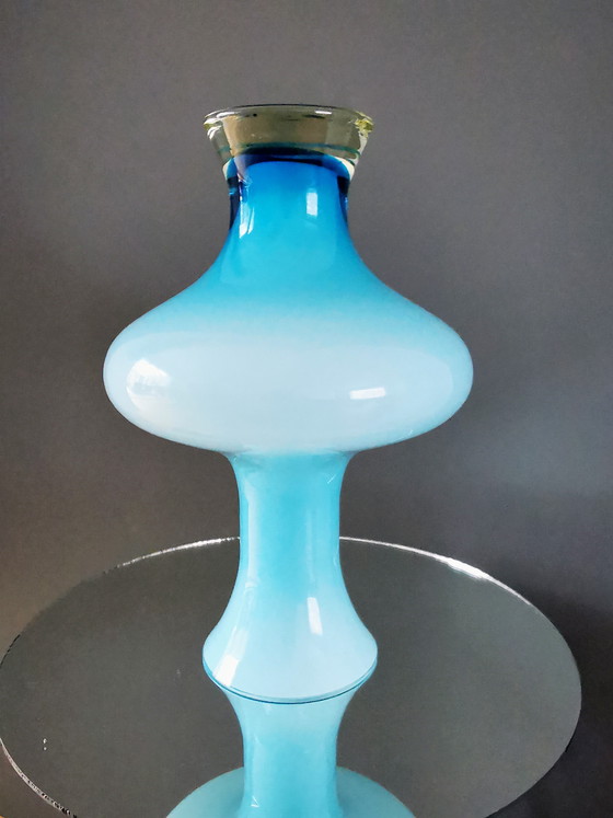 Image 1 of Empoli Glass Vase Italy Toscany, jaren 60