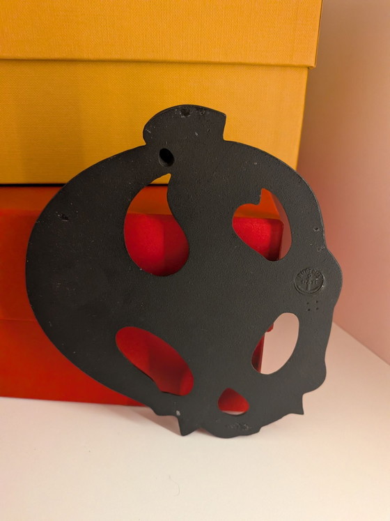 VINTAGE 1954 Ewald Mataré "Phönix" Cast Iron Wall Plaque By Buderus – Wall decoration (photo 3 of 5)