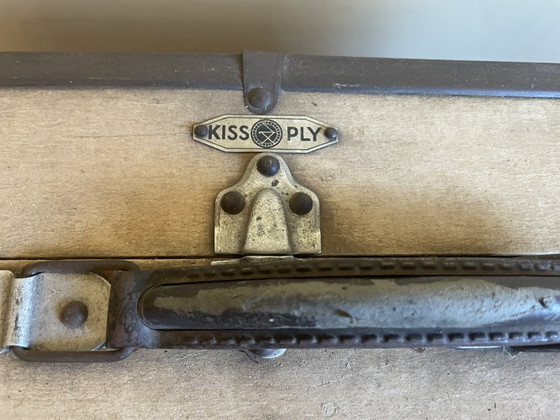 Image 1 of Mesa plegable para picnic con funda de tela para coche, estilo francés