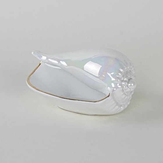 Image 1 of Porcelain seashell, Italian design, 1970s, production: Italy