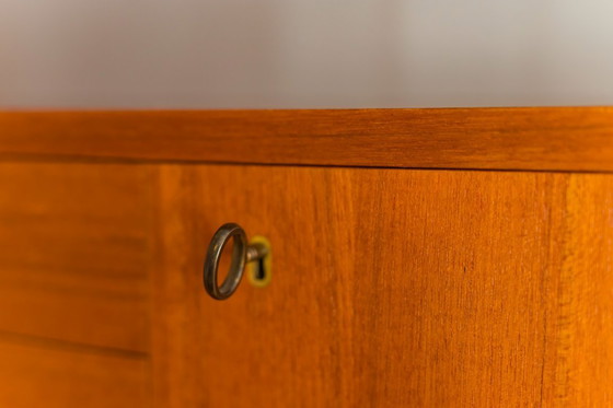 Image 1 of  Scaffale a parete modulare in teak di Nils Strinning per String, 1960