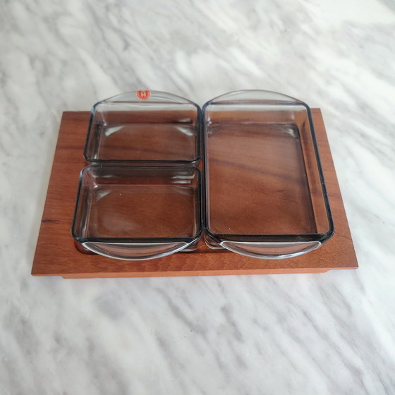 Image 1 of Danish Design Teak Aperitif Tray