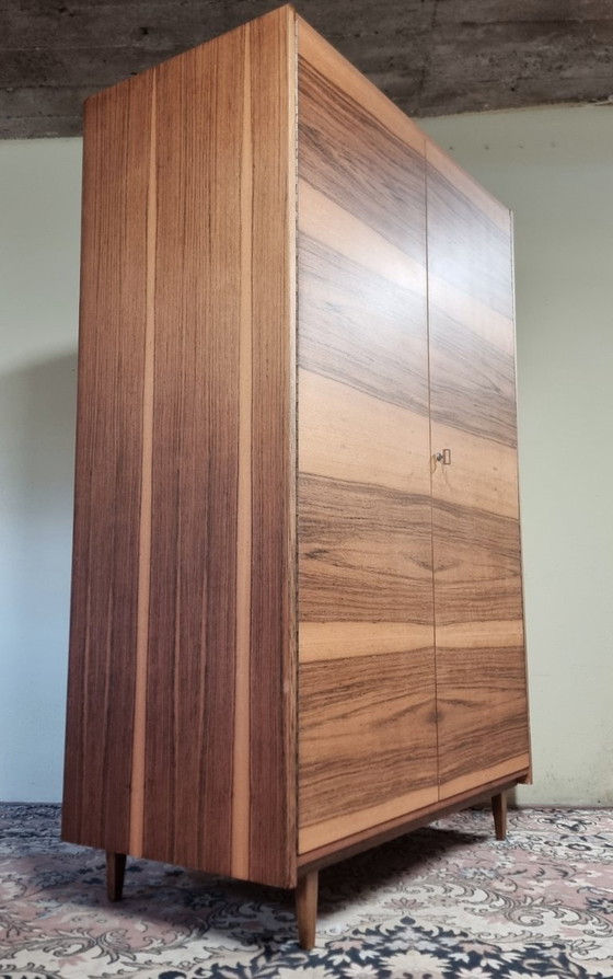 Image 1 of Vintage Wardrobe in Walnut by Tatra Nabytok, 1970s