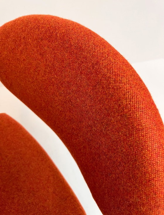 Image 1 of Satz neu bezogener dänischer Designstühle von Schou Anderson, 1960er Jahre