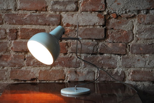 Restored Mid-Century Table Lamp, by LIDOKOV, Model L 193, Czech, 1960s – tafellampen, Metal, Chrome (photo 2 of 12)