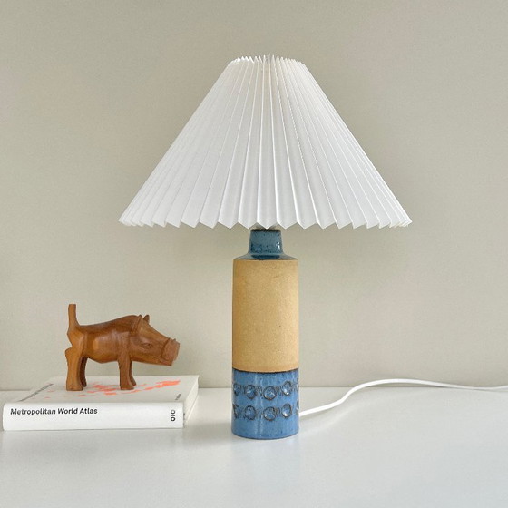 Image 1 of vintage ceramic LAMP BASE Knabstrup Denmark MidCentury