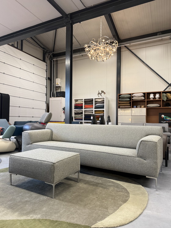 Image 1 of Diseño en Stock Bloq 4 Zits Bank con Poef Monza Melange