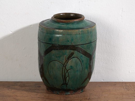 Jarrón antiguo esmaltado (c.1820) #16 – Jarrones (photo 24 of 40)