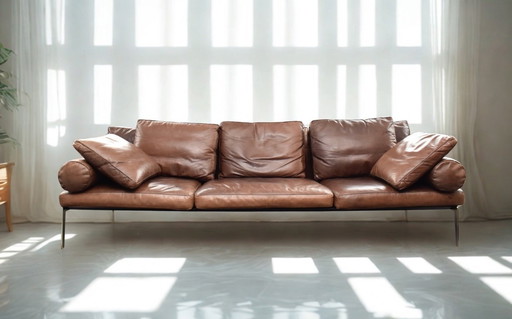 Beautiful vintage Flexform Happy Lounge 3 design sofa