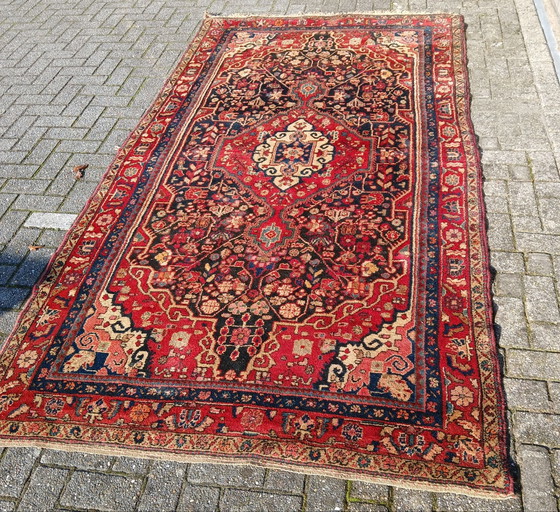 Beautiful Hand-Knotted Persian Heriz Rug, Authentic & Full of Character, Rugs & carpets, Wool, Beige (photo 2 of 8)