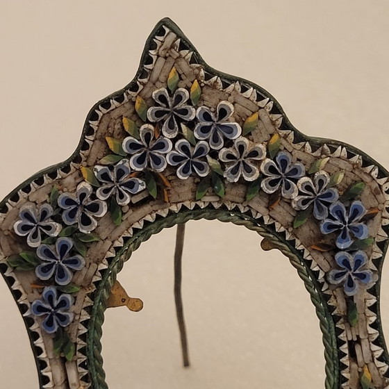 Image 1 of Cornice in micromosaico e bronzo, Italia, circa 1900