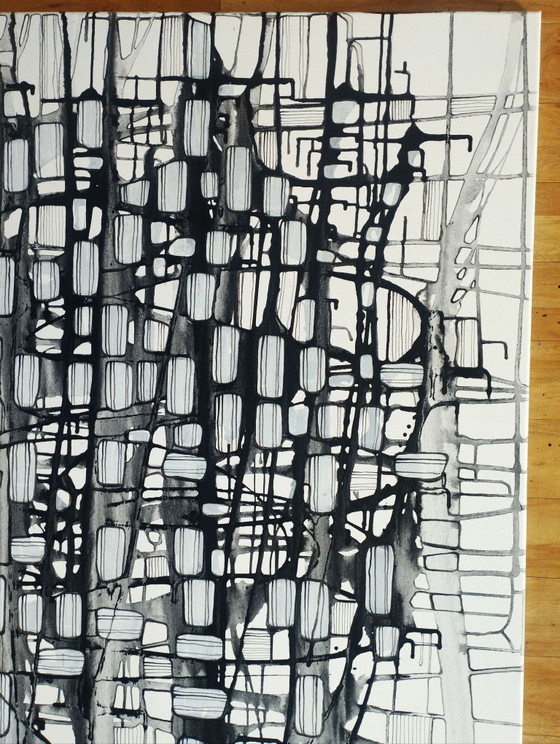 Composizione Astratta XXL – Dipinti e disegni, Tela (photo 14 of 15)