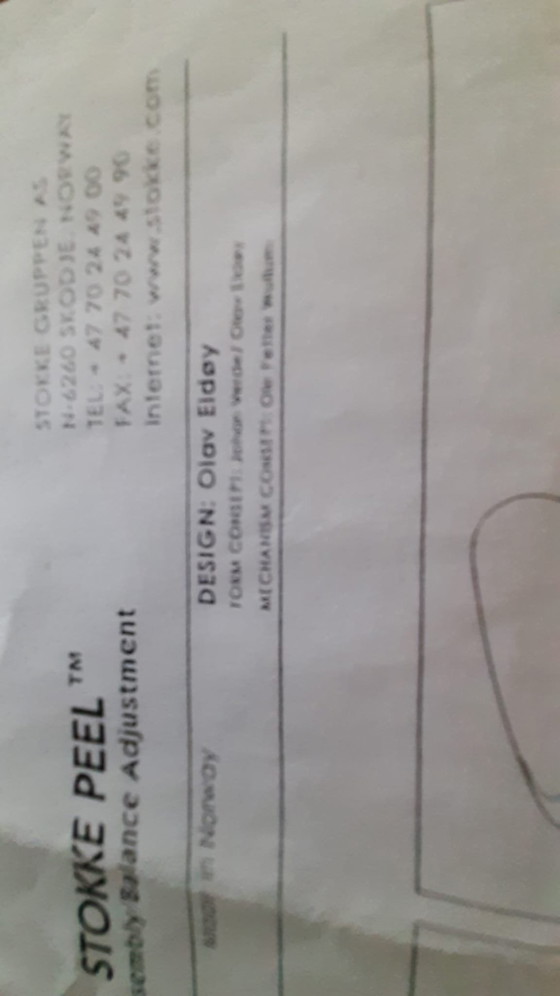 Image 1 of Beautiful Olav Eldøy design armchair from Stokke