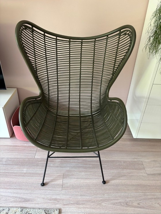 HK Living Rattan-Eierstuhl – Sessel (photo 2 of 5)