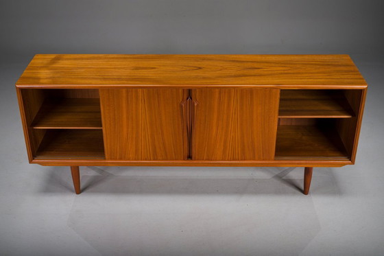 Image 1 of Vintage Deens Teakhouten dressoir van Axel Christiansen voor Aco Møbler, jaren 60
