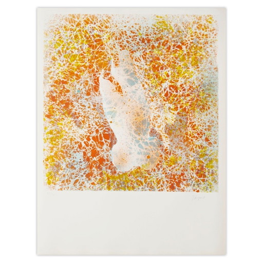 Jacques DUPONT Rückenakt Signierte Lithografie 1969