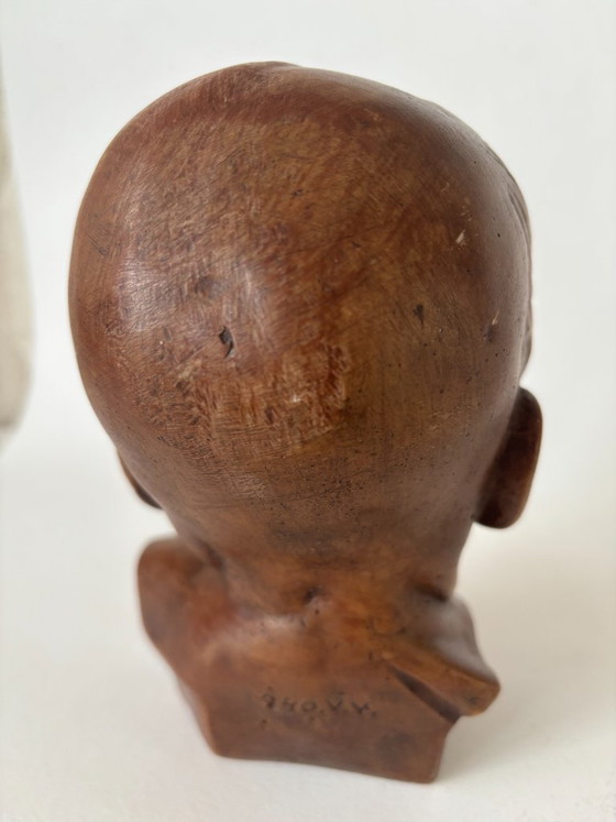 Tête d'Enfant Vintage Antique par Gebroeders van Paridon – Objets déco, Other (photo 9 of 10)