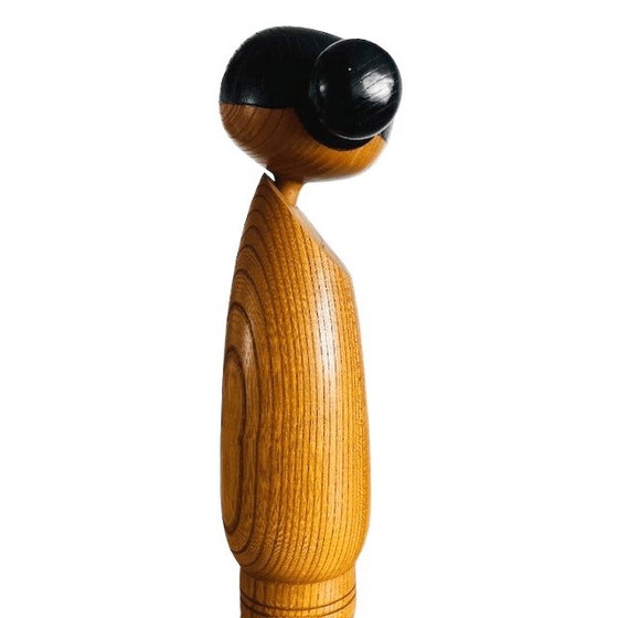 Image 1 of Vintage Japanse Sosaku Kokeshi pop Sato Suigai 1960's