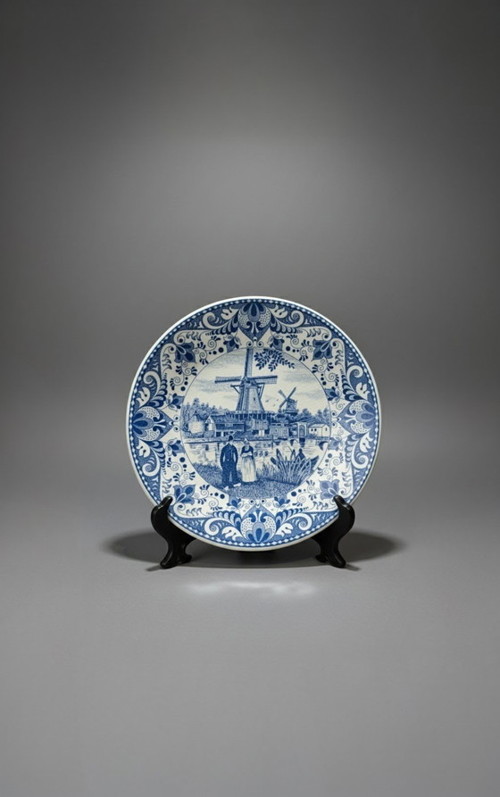 Image 1 of Konvolut von 2 Delfter Tellern