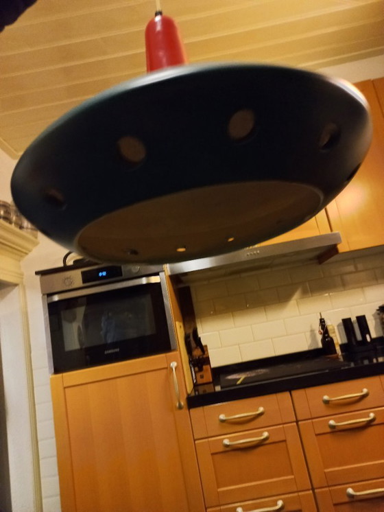 Image 1 of Lampada a sospensione in terracotta vintage danese