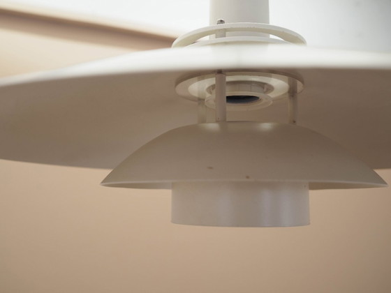 Lampada a sospensione Lyfa con sospensione regolabile, design danese degli anni '70, paralume in metallo (photo 6 of 15)