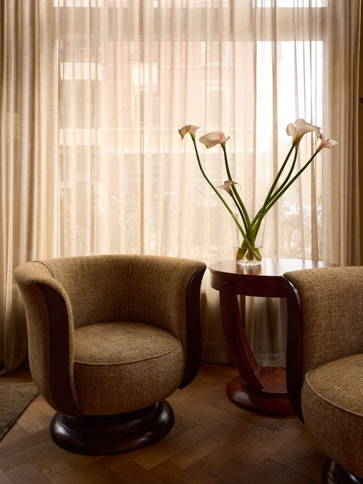Fauteuil Tulip de l'Hôtel Le Malandre