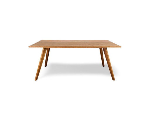 Large Citius dining table by vitamin design, oiled natural oak, 180cm