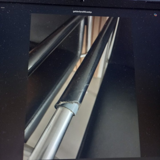 Image 1 of 4 Design Gelderland 6650  Schwarzleder Esstischstühle